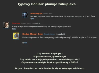 rbbxx - Soniarz "kupuje" exy...
#ps5 #ps4 #xbox #heheszki #soniarzbogol