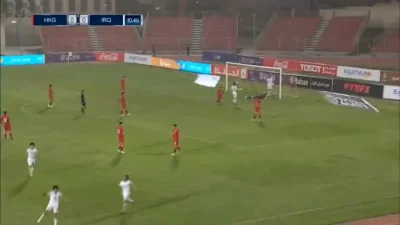 WHlTE - Hongkong 0:1 Irak - Mohammed Qasim 
#afc #ms2022 #golgif #mecz