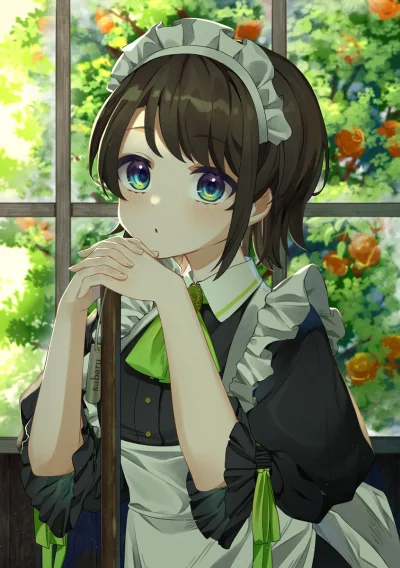 OttoFlick - #randomanimeshit #anime #blushedface #maid #virtualyoutuber #hololive #oo...