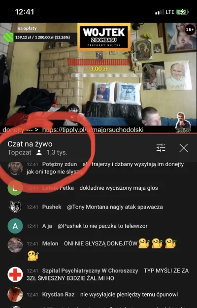 janapl - Wojtek jak robi live to tyle osób ogląda a ten cwel tiger buhahahaha
#bonzo