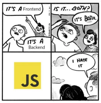 Gorion103 - Random JS meme
#heheszki #javawwersjisctipt #randommeme #programowanie #j...