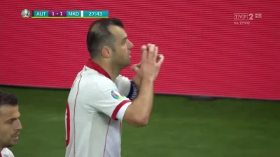 Minieri - Pandev, Austria - Macedonia Północna 1:1
#golgif #mecz #euro2020