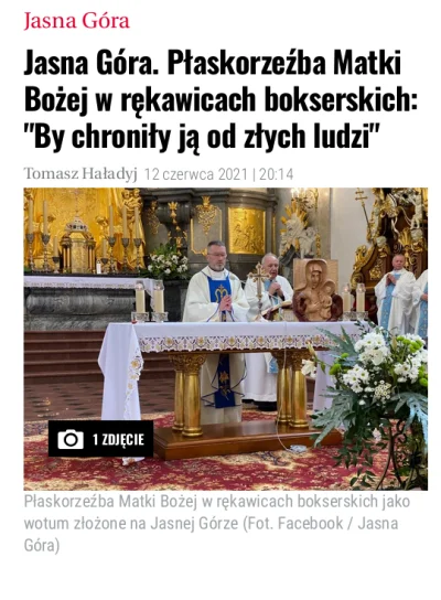 ziumbalapl - Matka Boska Prawa Prosta. Ciekawe czy wygrałaby walkę z Najmanem na Jasn...