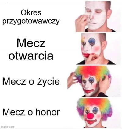 Kosciany - #kiciochpyta
Ile tych meczów o honor było przewalonych?