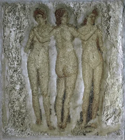 IMPERIUMROMANUM - Rzymska mozaika ukazująca trzy Gracje

Rzymska mozaika ukazująca ...