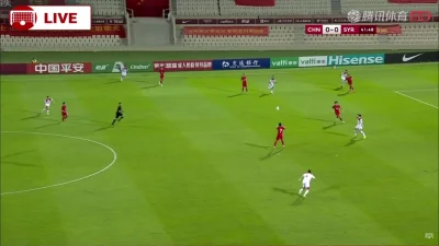 WHlTE - Chiny 1:0 Syria - Zhang Xizhe 
#afc #ms2022 #golgif #mecz