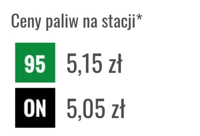 s.....3 - A jeszcze wczoraj Pb i ON były po 4.89 zł ( ಠ_ಠ)

#paliwo