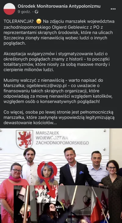 Szr1h - ale fikoł śmieszny, bo to raczej prawica stygmatyzuje wszystkich