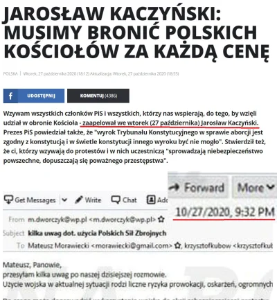 czeskiNetoperek - Patrzcie na godziny. Najpierw Kaczyński wygłosił swoją odezwę do pr...