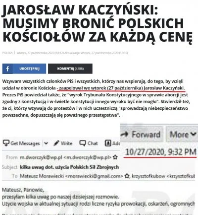 czeskiNetoperek - Pamiętacie wystąpienie telewizyjne Kaczyńskiego na początku protest...