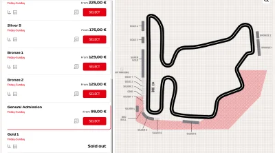 bagi1 - F1 Hungaroring
General admission na trawce jest ogarnięte, czy lepiej dołoży...