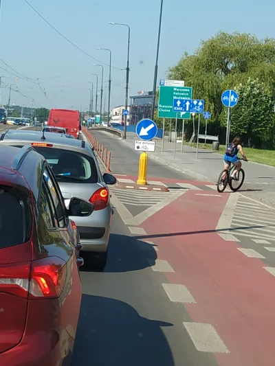 Given - Tłumy rowerzystów na moście Grunwaldzkim...

#krakow #dietla