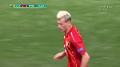 Minieri - Alioski po dobtice, Ukraina - Macedonia Północna 2:1
#golgif #mecz #euro20...