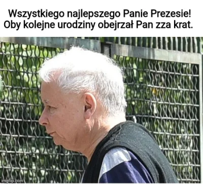 Jabby - Emerytowany Zbawca Narodu kończy dzisiaj 72 lata. 

#bekazpisu #polityka