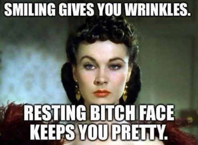 g.....e - @well_being: 
 A co jak mam resting bitch face?
to:

SPOILER
