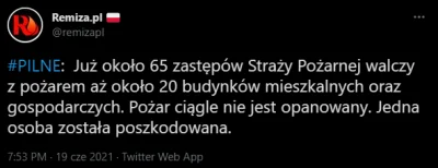 midcoastt - a w telewizji cisza
#pozar #strazpozarna #polska