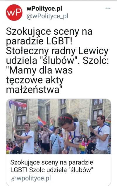 Andreth - Wczorajsza Parada Równości przypominała wymarsz pielgrzymki albo procesję n...