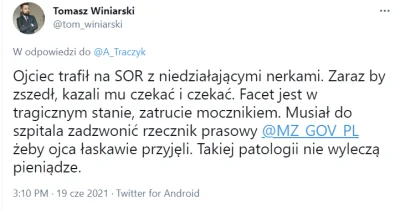 czeskiNetoperek - Dziennikarz TVP chwali się, że zadzwonił do kolegi z Ministerstwa i...