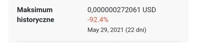 a.....d - #hodltoken co raz bliżej targetu 99% na minus od ATH. 

Niestety obawiam ...