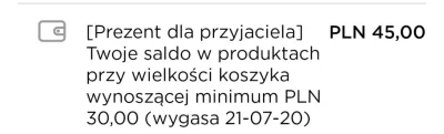 Hirosek - @Selraten: taki mam kod, karta dodana, zamówienie bez rabatu za 50zł