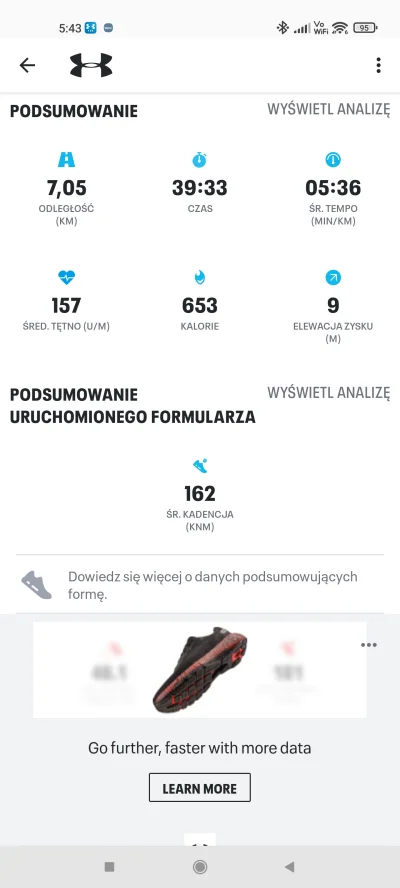 c.....4 - Nie ma opierdzielania się. 2 pierwsze senne km, a później luźne 5.28. 5 ran...