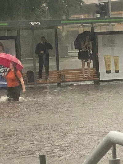 dudi-dudi - Ten autobus chyba nie przyjedzie na czas, możecie płynąć do domu żabką ( ...