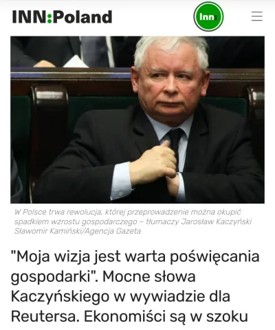 ErroL - Także mieliśmy szansę zdusić inflację zanim wystrzeli i narobi bankrutów i sa...