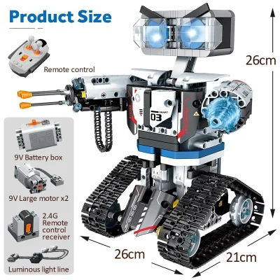 Prostozchin - Taki robot zdalnie sterowany do składania z klocków

Tylko 85 zł z wy...