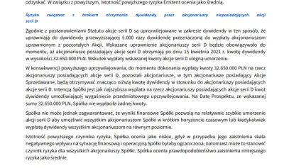 2047 - @Zaszczyk: Zrezygnowałem po przeczytaniu tego. Celują w dobry moment na debiut...