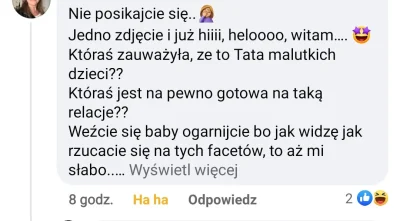 kamolek - Jakis facet wrzucil posta na jednej z grup randkowych na fb o tym ze szuka ...