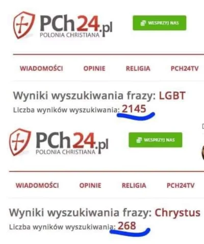 venividi - > tak geje istnieją, i muszą o tym trabic 24/7 dosłownie wszędzie

@Podn...