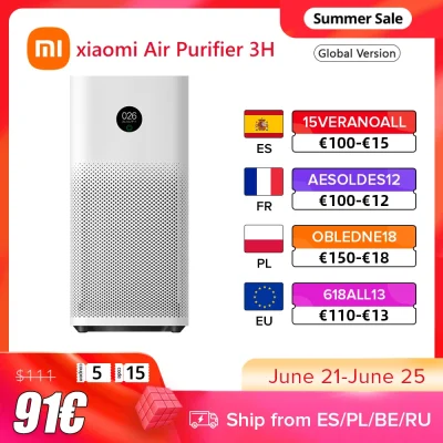 duxrm - Wysyłka z magazynu: PL
Xiaomi Mijia Mi Air Purifier 3H
Cena: 103,99 $
Link...