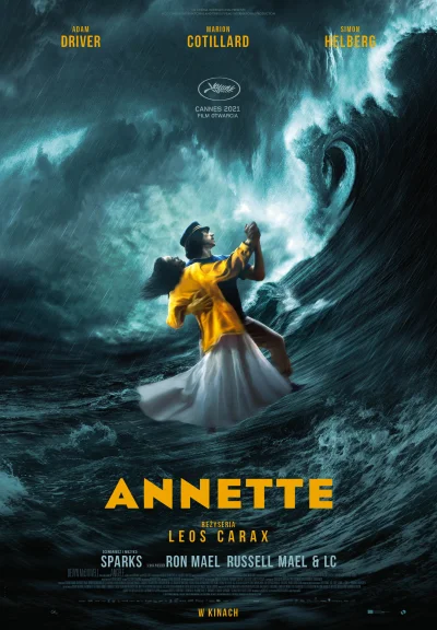 GutekFilm - Pokaz specjalny „Annette” równolegle ze światową premierą w Cannes. Bezpr...