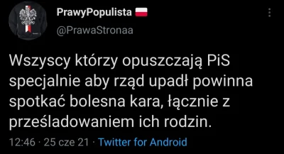 Jabby - Ten człowiek jest nienormalny. 

Btw. PiS dzisiaj stracił większość w sejmie ...