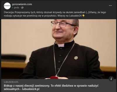 ye88 - > Stolica Apostolska podjęła w stosunku do bp. Stefana Regmunta decyzję zakazu...