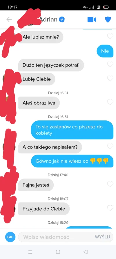 KRZYSZTOFDZONGUN - Obrzydliwe. Druga część w komentarzu.
#antytinder #tinder #przegr...