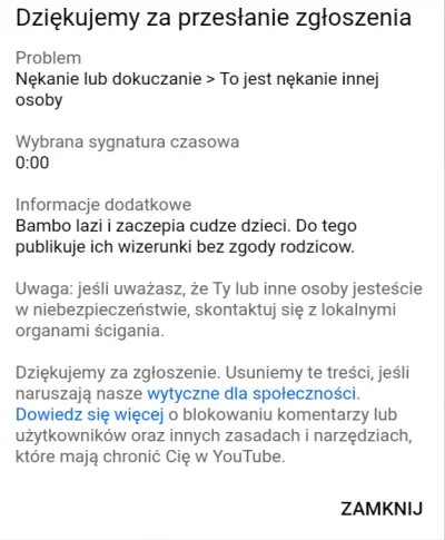 F.....a - Zgloszone. Polecam zglaszac tego murzynskiego rasiste.