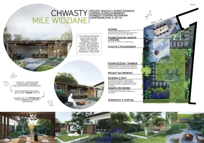 kjut_dziewczynka - Dzisiaj małe #chwalesie - mój projekt ogrodu zajął 2 miejsce w kon...