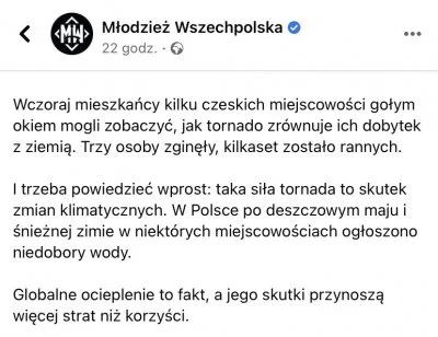 Kwas-Siarkowodorowy - Nawet do młodzieży wszechpolskiej dotarła ekoszuria. To może on...