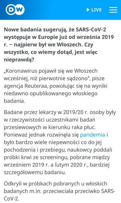 kitnot - Najpierw było, że to nietoperz w Chinach, teraz teorie spiskowe, że z labora...