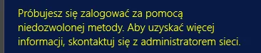 heater - mam konto w domenie. Przy probie logowania na uzytkownika domeny udaje sie z...