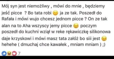 A.....n - > Pani zaszczepiony. Gówniak do głaskania a Zbyszek chrup chrup i płacz wie...