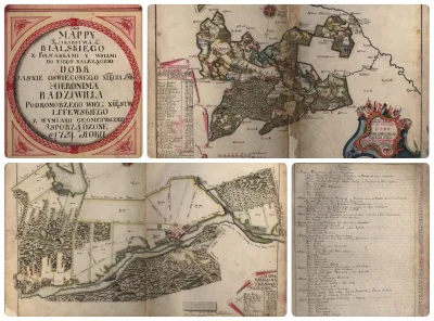 Zwiadowca_Historii - Na wirtualnej wystawie opublikowano Atlas Radziwiłłowski z 1781 ...