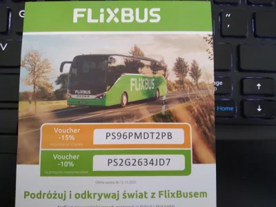 m.....1 - #rozdajo Cztery vouchery #flixbus: -15% na przejazdy krajowe i -10% na prze...
