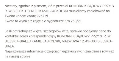 Nwojtek - Ja #!$%@? komornik mi zabrał ponad 18k zł z konta :/ Niby człowiek wiedział...