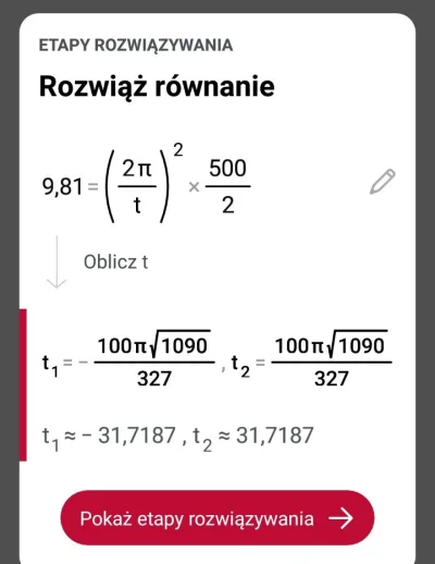 KrolSandaczPierwszyRozrzutny - @muzycznyalkoholik jeden obrót musi trwać trochę ponad...