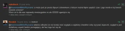 J.....y - Mnie njabardziej w normictwie #!$%@? te ich #!$%@?, że wygląd się nie liczy...