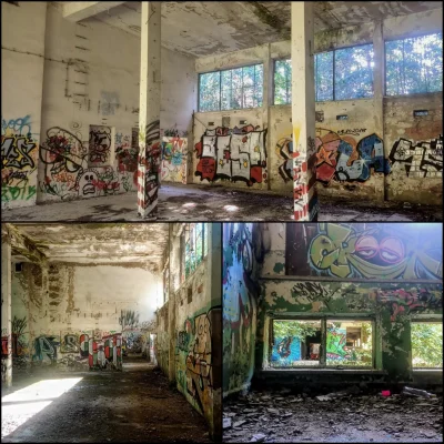 SnikerS89 - > mini urbex w dawnym centrum radiowo nadawczym w Klaudynie