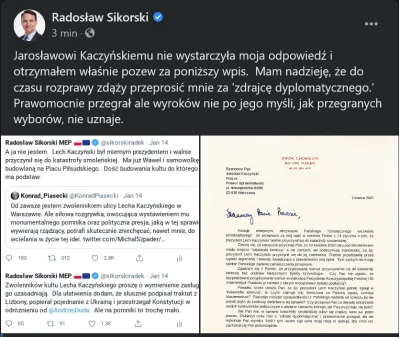 Takiseprzecietniak - To może być epicki proces: 

Radosław Sikorski:

Jarosławowi...