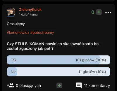 ZielonyKciuk - Ej to jak będzie @salamsalejman ??? 

#kononowicz #patostreamy